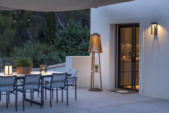 Actual product image Les Jardins Blade wall lamp Solar 500 lumens (500 lm, IP55)