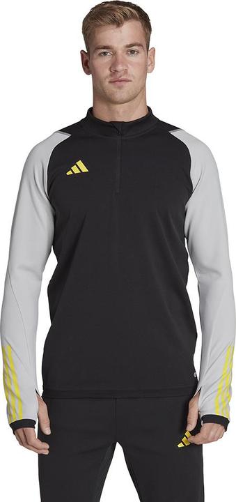 Produktbild adidas Tiro 23 Competition Training Top Herren-Sweatshirt schwarz und grau HU1307 (M) (M)