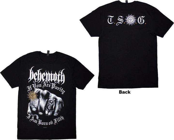 Produktbild Behemoth The Shit Ov God Purity Fist Back Print (S)