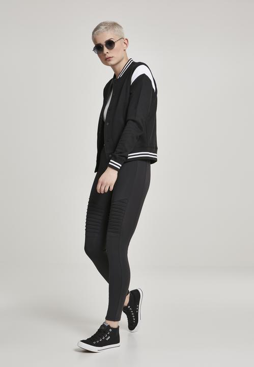 Immagine prodotto Urban Classics Giacca di felpa College Inset da donna (XXL)