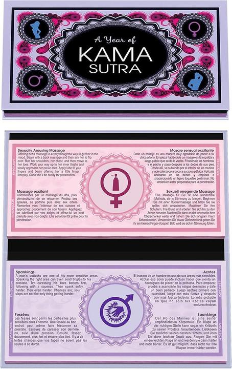 Produktbild Kheper Games A Yeart of Kama Sutra (Geschicklichkeitsspiel, Deutsch, Englisch, Französisch)