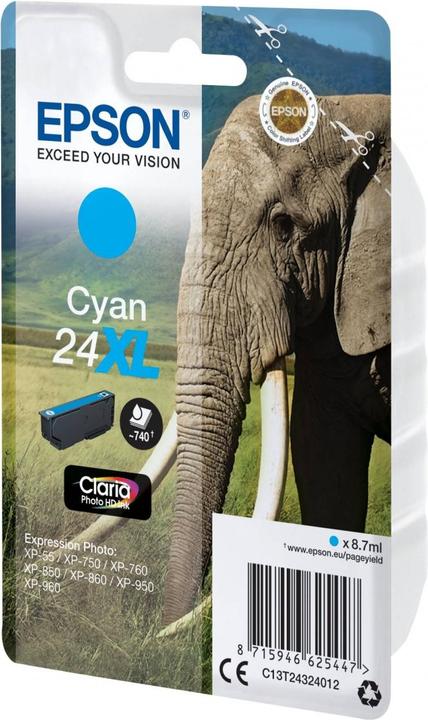 Produktbild Epson 24XL Claria Photo HD (C)