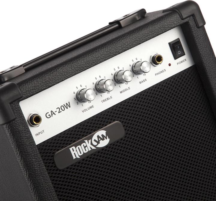 Actual product image PDT RockJam Bass Guitar super Kit - Blk (Electric bass)