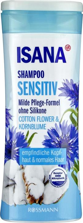Isana Shampoo Sensitive 300 ml (300 ml, Liquid shampoo)