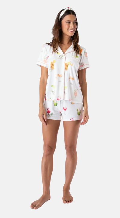 Image du produit Pj Salvage Pyjama s/s pyjama - Sipping on Sunshine (XS)