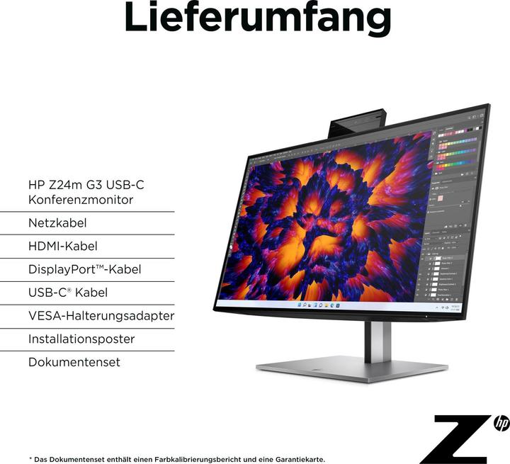 Produktbild HP Z24m G3 (2560 x 1440 Pixel, 23.80")