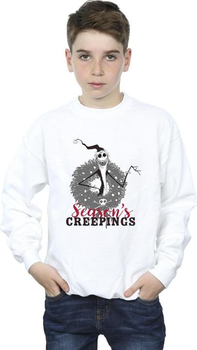 Immagine prodotto Disney The Nightmare Before Christmas Seasons Creepings Wreath Felpa Ragazzi (140, 146)