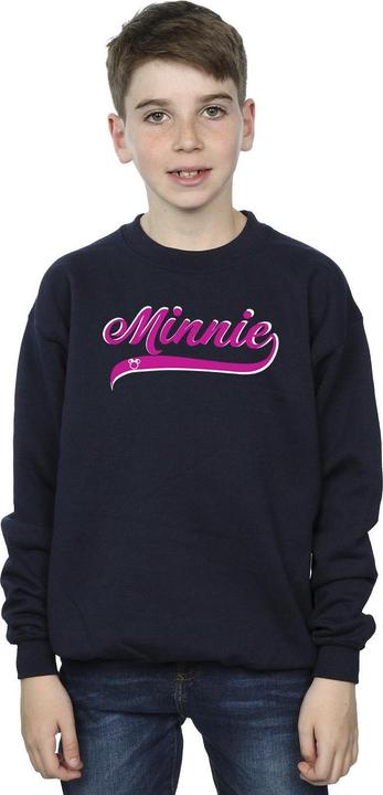Actual product image Disney Boys Minnie Mouse Logo Sweatshirt (116)