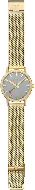 Actual product image Mondaine Classic - Inspired by nature - IP Gold (Analogue wristwatch, 40 mm)