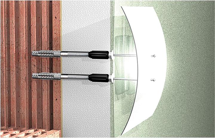 Actual product image Fischer THERMAX 8 + 12 spacer mounting system (20 pcs.)