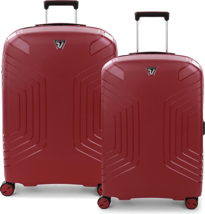 Roncato Ypsilon 4-wheel suitcase set, 2-piece with expansion pleat (210 l, XL (from 140l))
