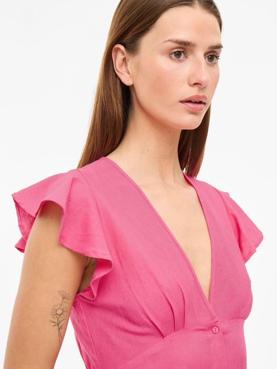 Image du produit Vila VINELO Kurzärmeliges Maxikleid (40)