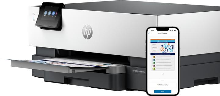 Produktbild HP OfficeJet Pro 9110b (Thermodirekt, Farbe)