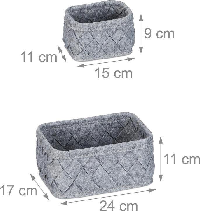 Immagine prodotto Relaxdays 8x Organizer per-armadi (8 x, 42 x 31 x 19 cm)