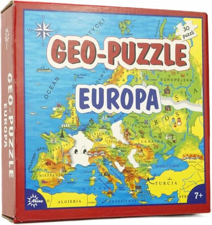 Produktbild Abino Geo-Puzzle Europa (30 Teile)