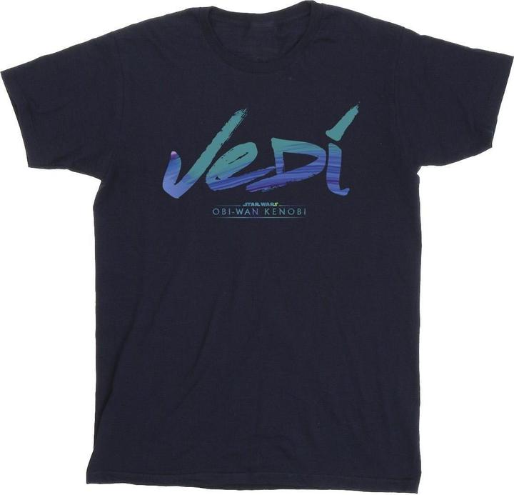Star Wars ObiWan Kenobi Jedi Painted Font TShirt