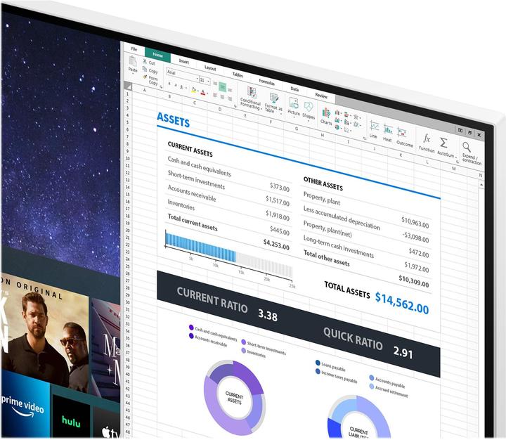Actual product image Samsung Smart Monitor M5 (1920 x 1080 pixels, 32")