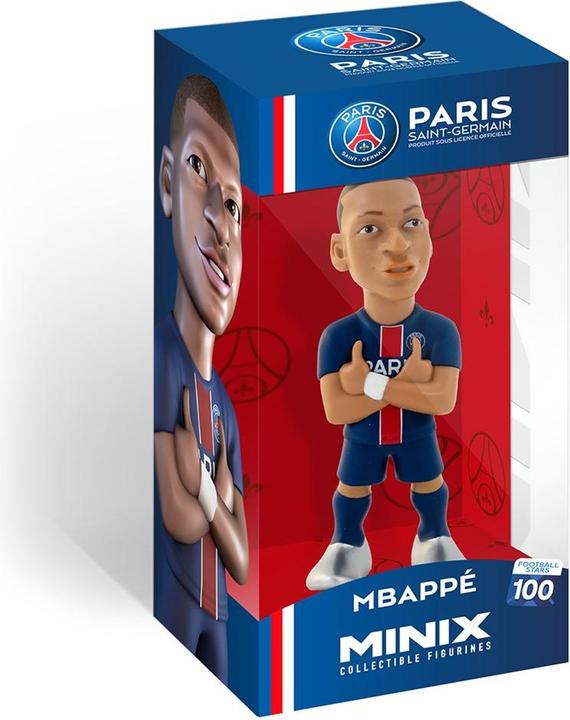 Actual product image NoName PSG - Kylian Mbappé "007" - Figurine Minix 12cm