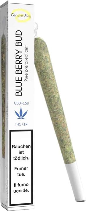 Actual product image Genuine Swiss Blue Berry Bud (1 g, Indoor)