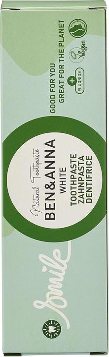 Produktbild Ben & Anna BEN&ANNA Natural Toothpaste naturalna pasta do zębów White Aloes 75ml (75 ml)