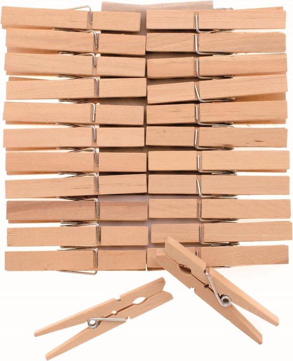 Glorex Wäscheklammer aus Holz