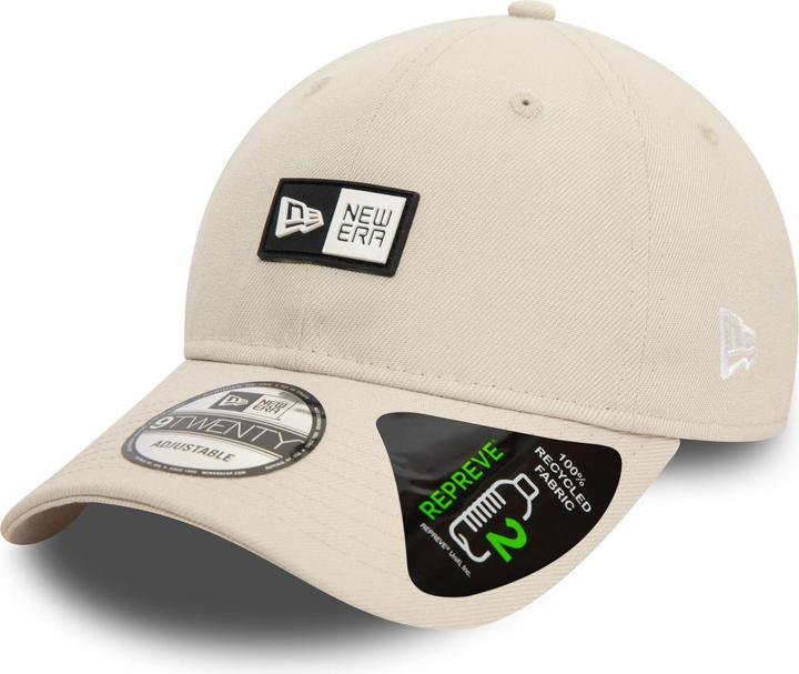 New Era 9Twenty Strapback Cap - SILICON PATCH stone beige (One Size)