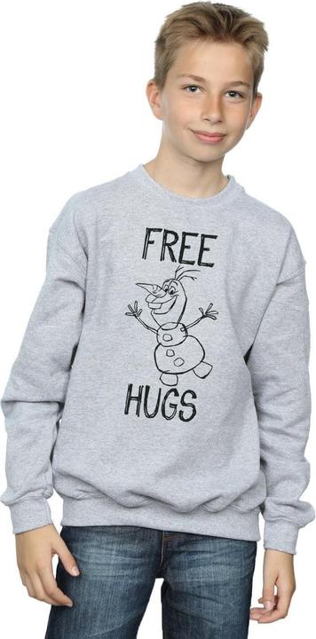 Immagine prodotto Disney Frozen Olaf Free Hugs Felpa Ragazzi (128)