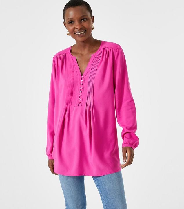 Actual product image Anne Weyburn Langärmelige Tunika aus Voile (40)