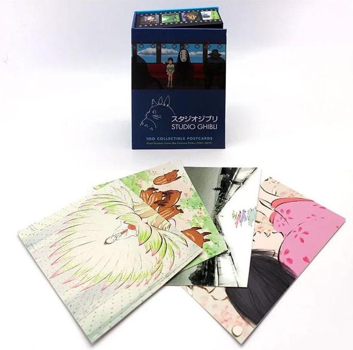 Actual product image Coffret 100 cartes postales de collection (English, Studio Ghibli, 2019)
