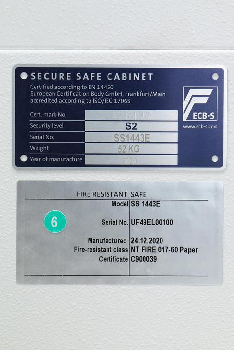 Actual product image Phoenix Anti-burglary safe SS1443E FORTRESS PRO (28 l)