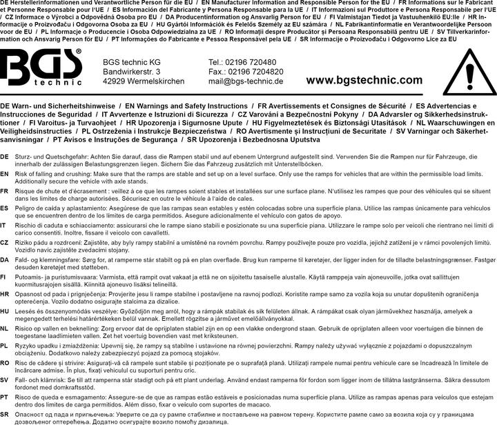 Produktbild BGS Auffahrrampen-Satz