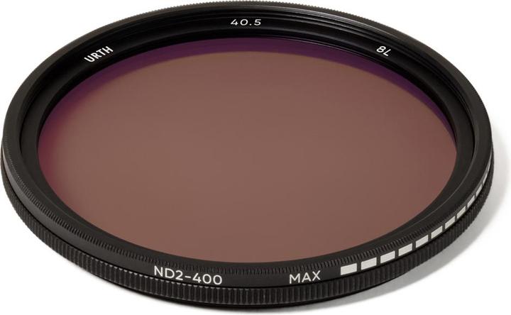 Produktbild Urth 40.5mm ND2 400 (1 8.6 Stop) Variable ND Lens Filter (ND- / Graufilter, 40.50 mm)
