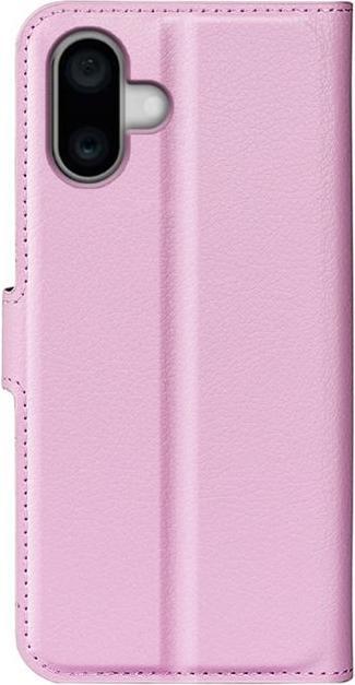 Actual product image MU Classic Litchi Leather Bookcover Series (Apple iPhone 16 Plus)