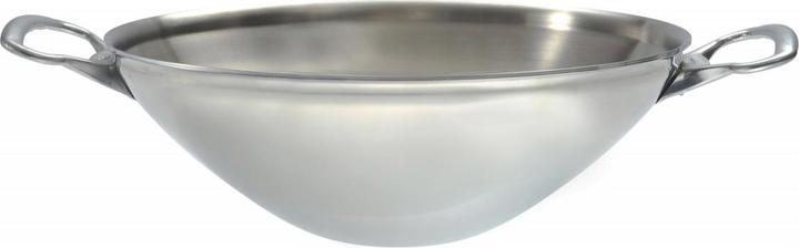 Productafbeelding de Buyer Affinity wok met 2 handgrepen, inductie (32 cm, Wokpan, Roestvrij staal)