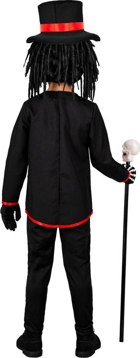 Produktbild Widmann Voodoo Priester Jackett mit Hemd, Hose, Hut Kinderkostüm (116)