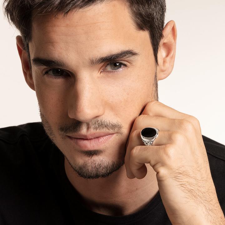 Produktbild Thomas Sabo Ring Black (52, 925 Silber)