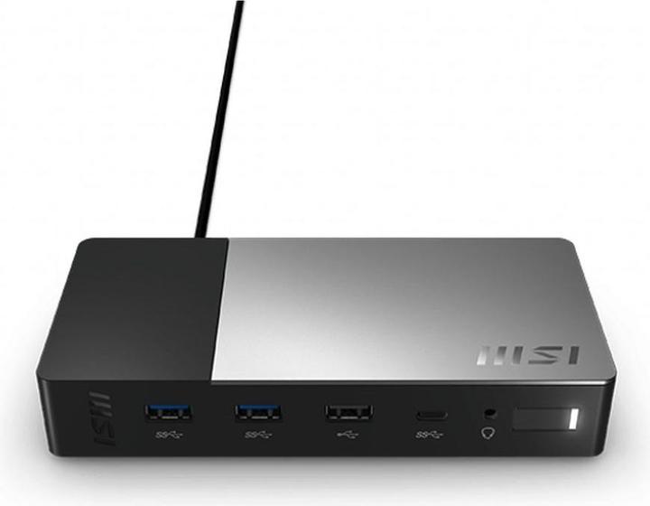Produktbild MSI USB-C Docking Station Gen 2 USB 3.2 Gen 2 (3.1 Gen 2) Type-C (USB-C, 9 Ports)