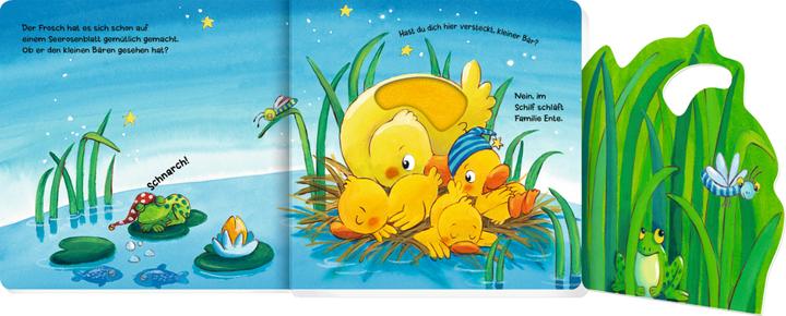Produktbild Mein erstes Guckloch-Fühlbuch: Kleiner Bär, wo bist du? (Deutsch, 2022)