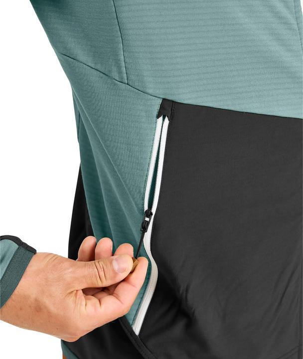 Immagine prodotto Ortovox Felpa con cappuccio a costine in pile (XL)