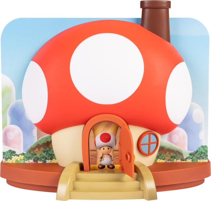 Actual product image Jakks Pacific Super Mario - Deluxe Toad House