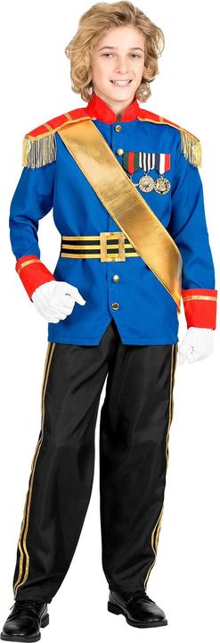 Image du produit Widmann PRINZ CHARMING (veste, pantalon, ceinture, écharpe), 128 cm / 5-7 Years (5, 6, 7)