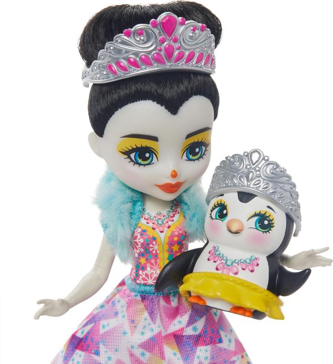 Actual product image Enchantimals Darling Ice Dancers With Patterson Penguin & Tux Dolls