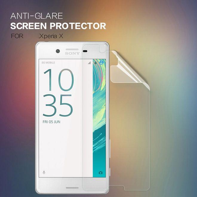 Actual product image Nillkin Matte Series (1 Piece, Sony Xperia X)