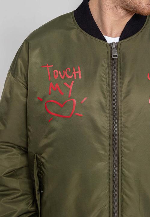 Produktbild Bombers Original Bomberjacke Stay Beautiful M Bomberjacke (XS)