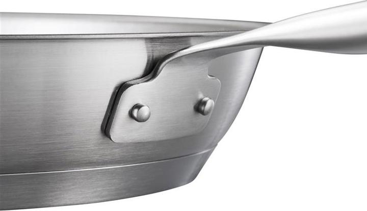 Immagine prodotto Fiskars Tutto acciaio puro (24 cm, Padella per friggere, Acciaio inossidabile)