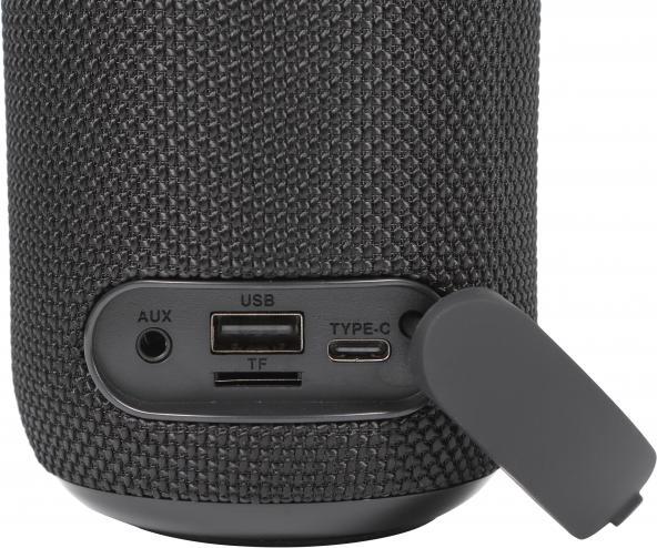 Actual product image Technaxx MusicMan Portable Bluetooth Speaker with RGB Disco Lights, FM Radio, USB & MicroSD Playback, 1800mAh (4 h)