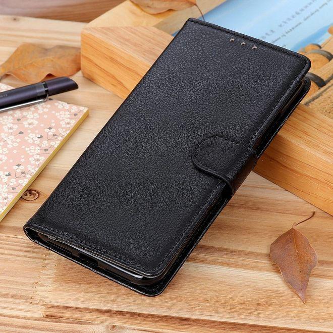 Actual product image MU Classic Litchi Leather Bookcover Series (Samsung Galaxy A34 5G)