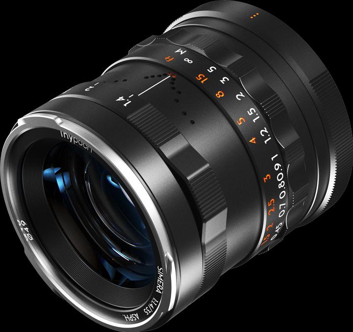 Actual product image Thypoch Full-frame Photography Lens Simera 35mm f1.4 for Fujifilm X Mount - Black (Fujifilm X, full size)