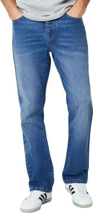 Actual product image Burton Mens Mid Wash Bootcut Jeans (30)