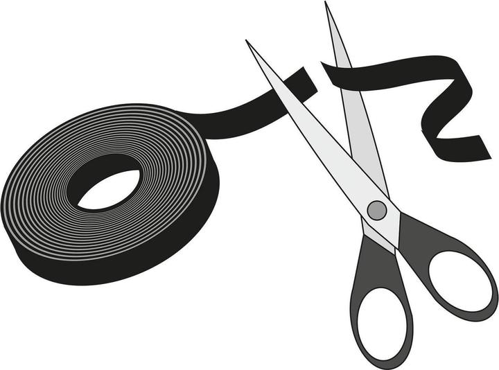 Actual product image Label-the-cable Velcro tape roll (16 mm)